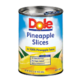 Dole Canned Fruit Pineapple Slices In 100% Pineapple Juice Full-Size Picture